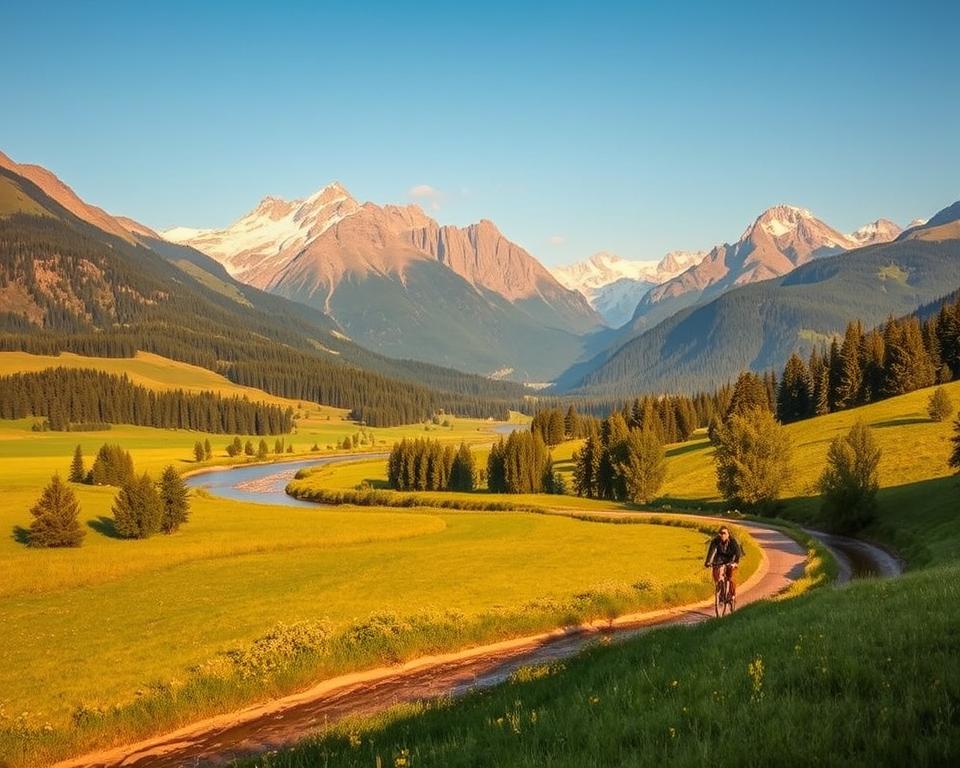 Allgäu Radtour Landschaft