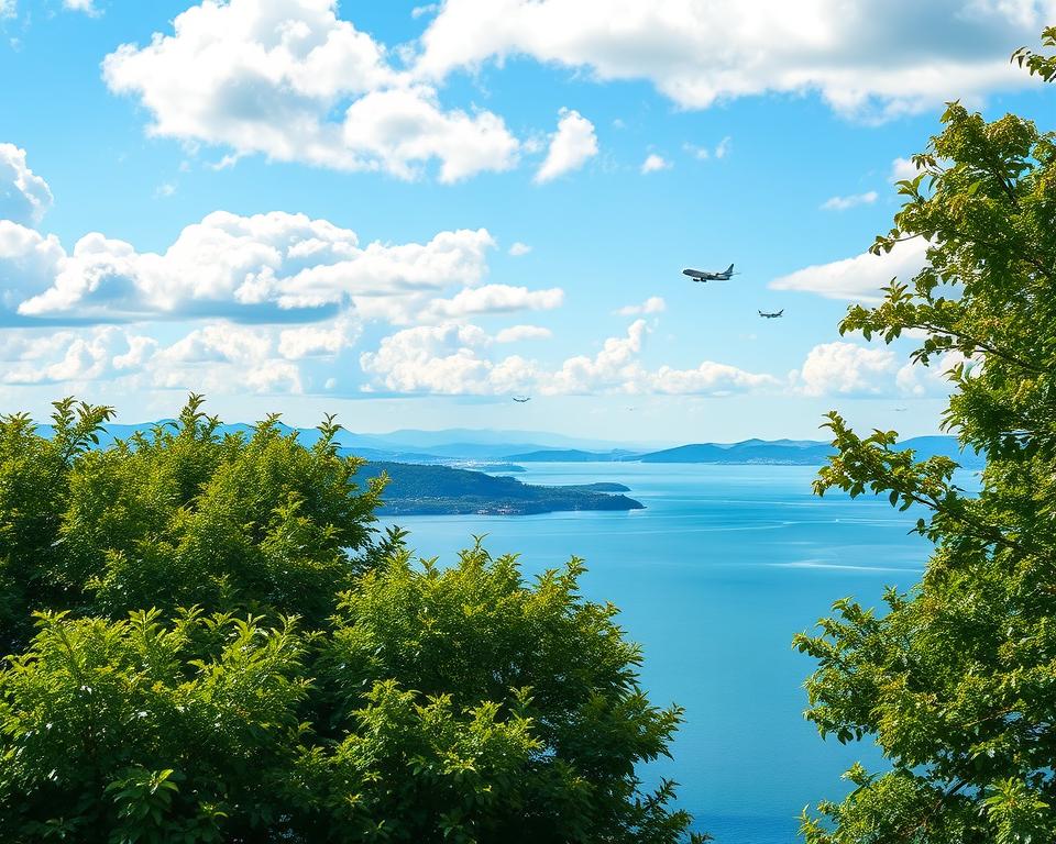 Aussichtspunkte Bodensee Planespotting