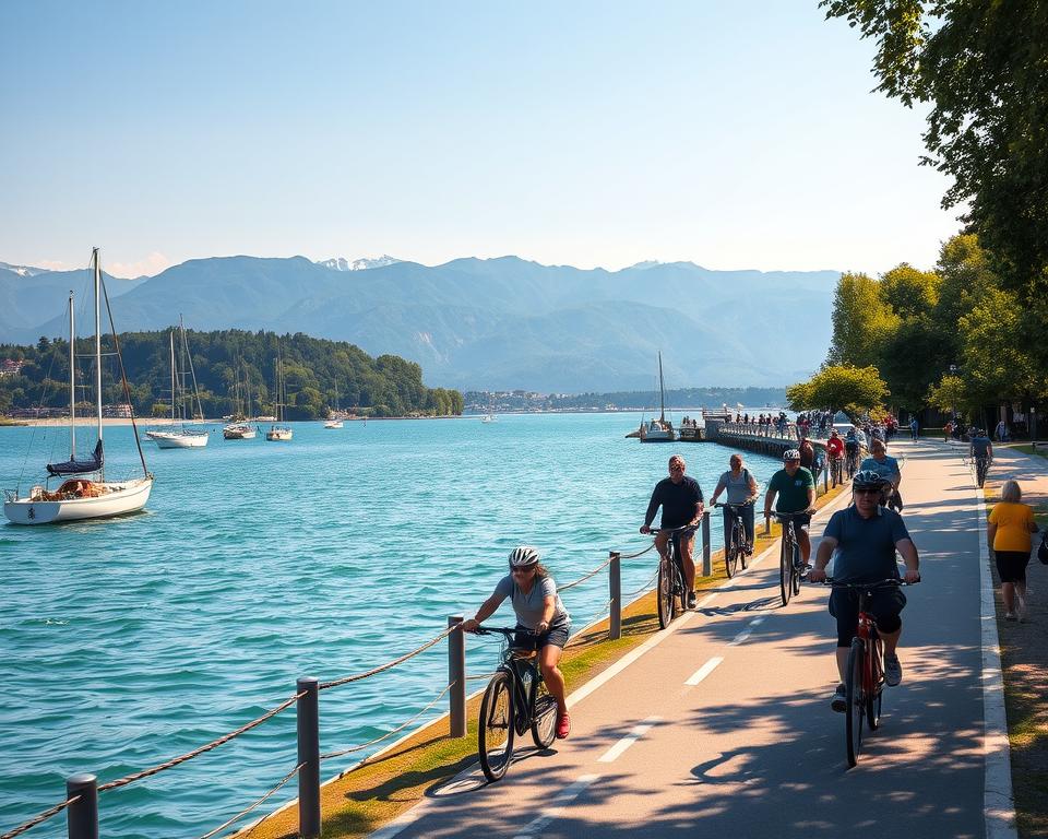 Lindau Bodensee Radtour Start