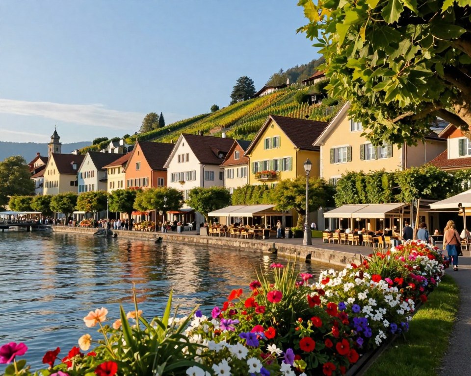 Überlingen Bodensee Stadtansicht
